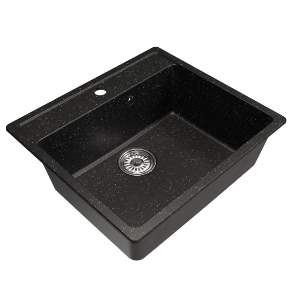 Мойка MIXLINE черная 550*490*200мм ML-GM15 (551914)