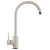 Смеситель для кухни MIXLINE ML-GS15 35к (331) белый высок. излив (550693)