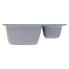 Мойка DrGans "Астра" 620 К, серый СМс (25.065.D0620.408)