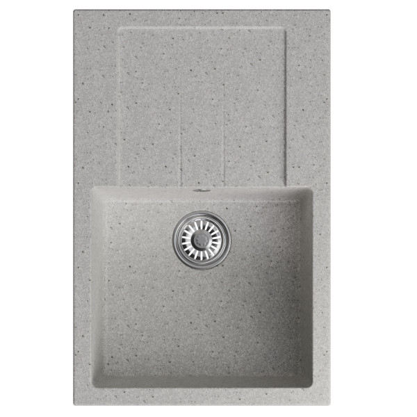 Мойка MIXLINE ML-GM31 с крылом серая (310) 770*500*190мм NEW (552191)