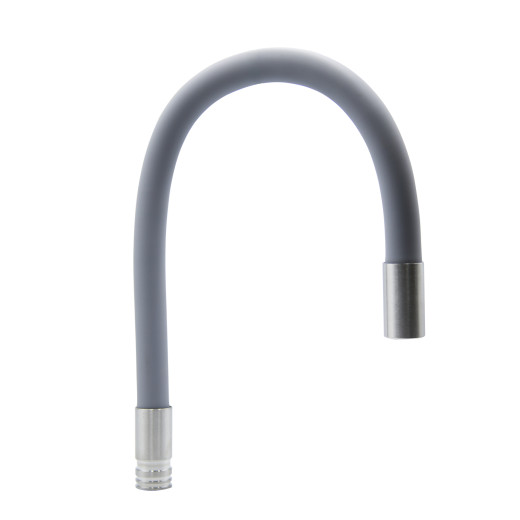 Излив для смесителя кухня MIXLINE гибкий серый (для смесителей MIXLINE MLSS-0325) (551306)