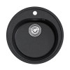 Мойкa MIXLINE круглая черная D500мм ML-GM11 (551821)