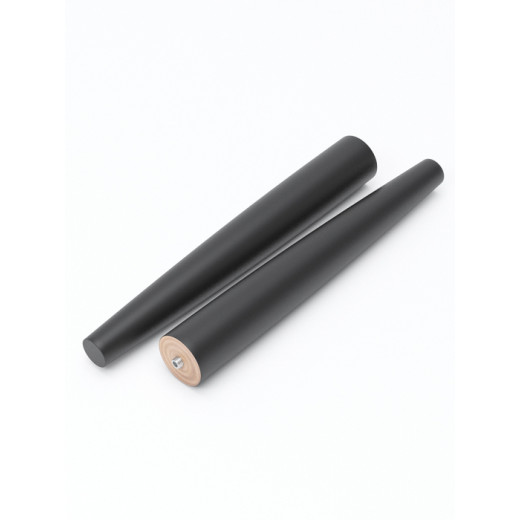 Опора мебельная, 2 шт, массив березы, 30 см, черный, Optima Home, IDDIS, OPH30B1i96