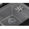 Кухонная мойка GRANULA KITCHEN SPACE RINZER кварц (5505RU, АЛЮМИНИУМ)
