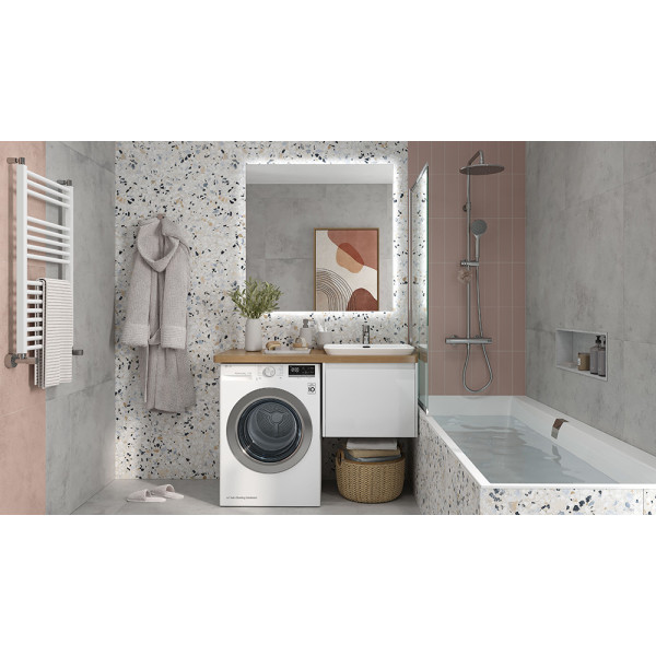 Тумба подвесная Velvex Klaufs 56*60.1Y (белый) под столешницу (tp.KLA.56.1Y)