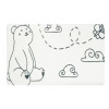 Коврик для ванной Fixsen Teddy Air белый 50х80см (FX-6001T)