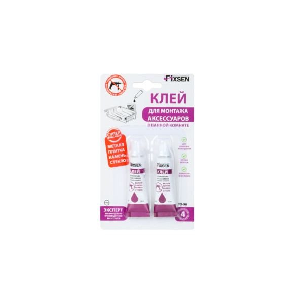 Клей для монтажа аксессуаров FIXSEN (FX-90)