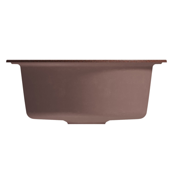 Мойкa MIXLINE ML-GM11 круглая терракотовая (307) 500мм (глуб. чаши 180) NEW (551820)