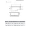 Ванна акриловая Relisan Aquarius L 170х70х50