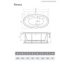 Ванна акриловая Relisan Neona 180x90
