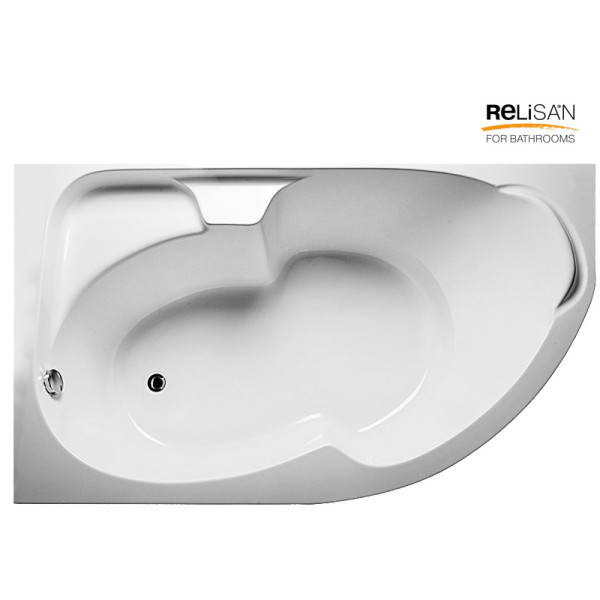 Ванна акриловая Relisan Sofi L 160x100