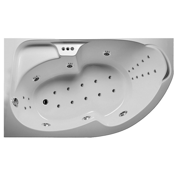 Ванна акриловая Relisan Sofi R 160x100