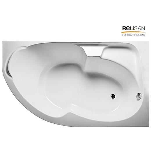 Ванна акриловая Relisan Sofi R 160x100