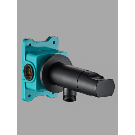 AGATA AL-877-05 чёрный. Гигиенический душ с прогрессивным смесителем