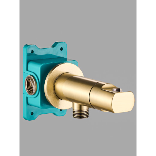 AGATA AL-877-09 бронза. Гигиенический душ с прогрессивным смесителем