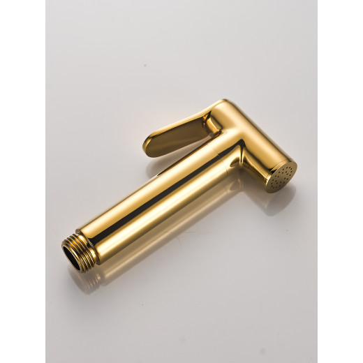 BENITO AL-859-08  золотой. Гигиенический душ со смесителем