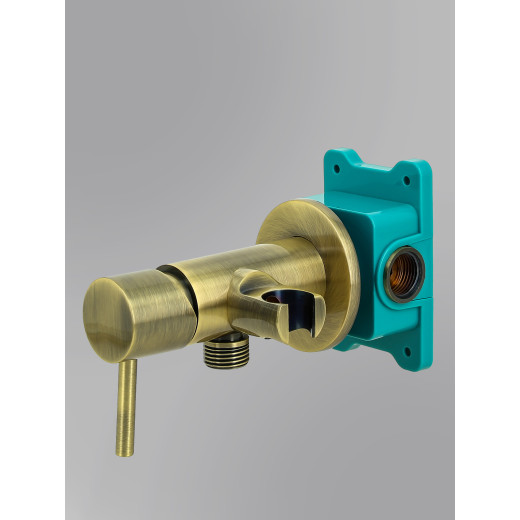 BENITO AL-859-09  бронза. Гигиенический душ со смесителем