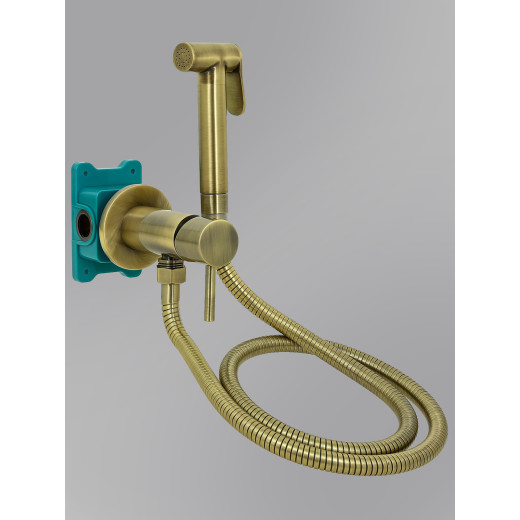 BENITO AL-859-09  бронза. Гигиенический душ со смесителем
