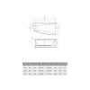 Ванна акриловая Vayer Boomerang (EH) 160x90 R