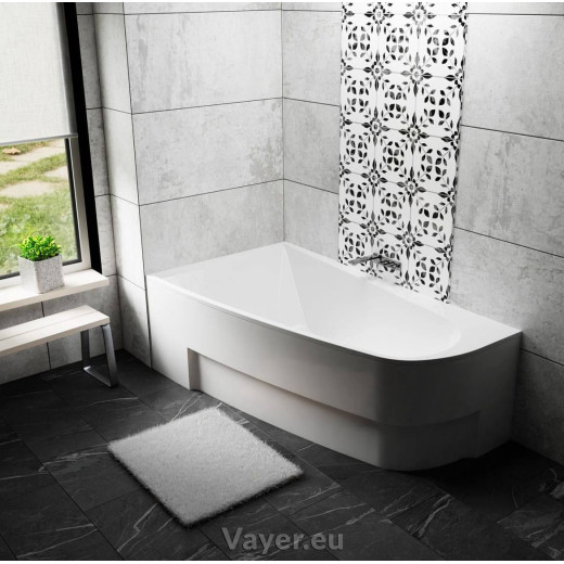 Ванна акриловая Vayer Boomerang (EH) 180x100 L (асимметрич.)