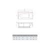 Ванна акриловая Vayer Boomerang (EH) 180x80 L
