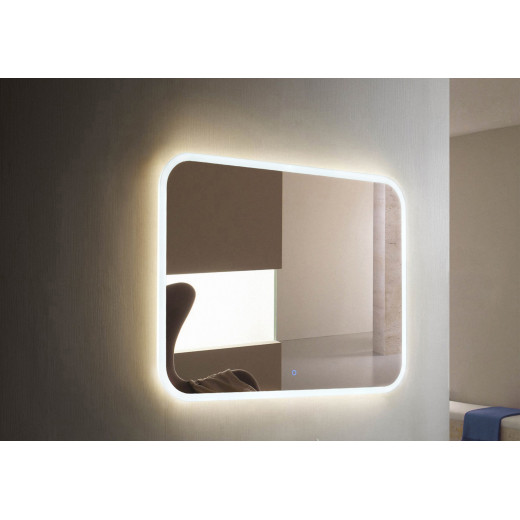 Зеркало Relisan JASMIN 900х700 с подсветкой