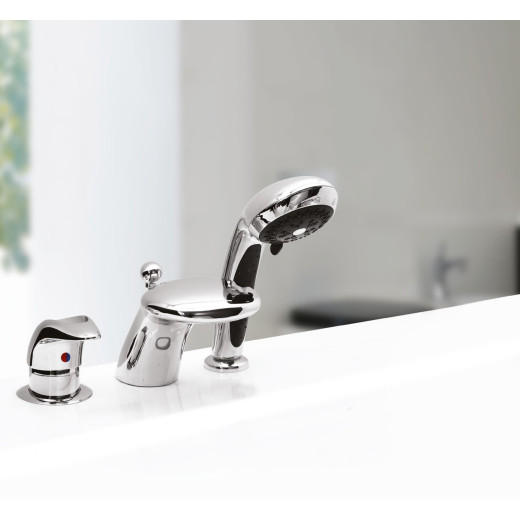 Смеситель на борт ванны COBRA  ( 3 эл)  ASD