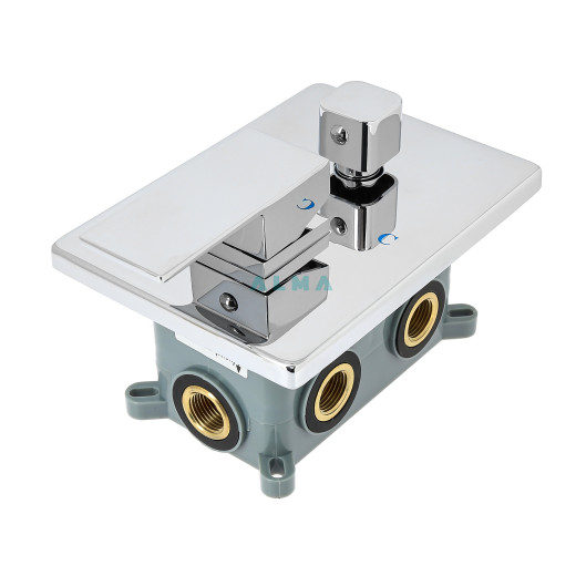 Elbe Встраиваемый душевой комплект 3 режима TVZ-0812 Хром