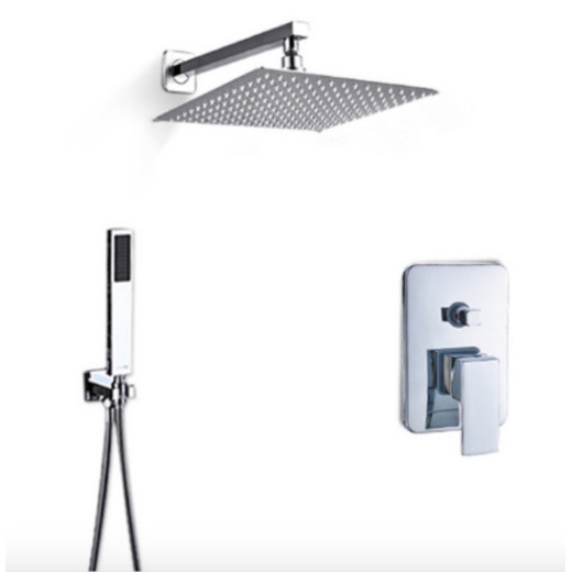 Leine Встраиваемый душевой комплект 2 режима TVZ-0809 Хром