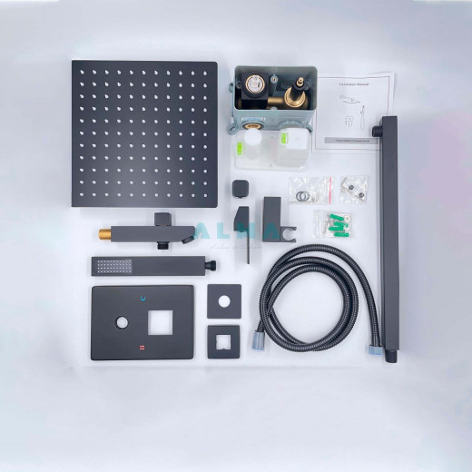 Teivaz Встраиваемый душевой комплект  TVZ-1805 Чёрный