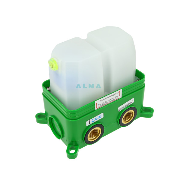 Weber Встраиваемый душевой комплект с термостатом 3 режима TVZ-0806 Хром