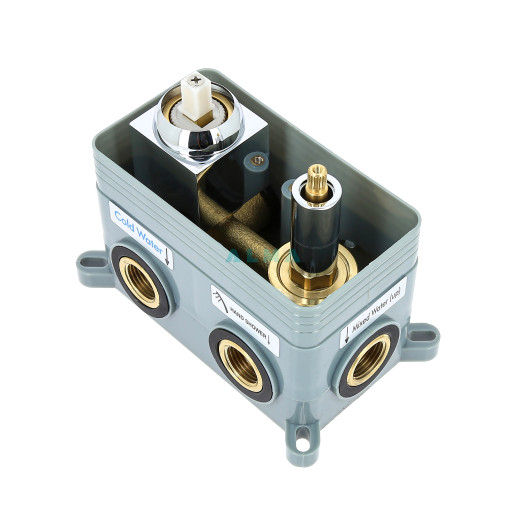 Liros Встраиваемый душевой комплект со смесителем 3 режима TVZ-0876 Хром