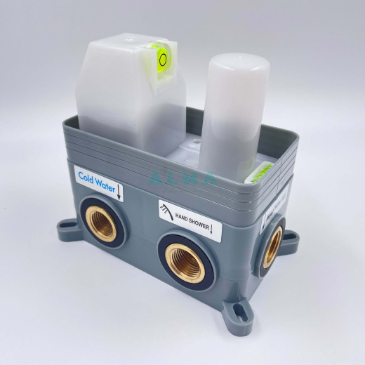 Liros Встраиваемый душевой комплект со смесителем 3 режима TVZ-0889 Чёрный