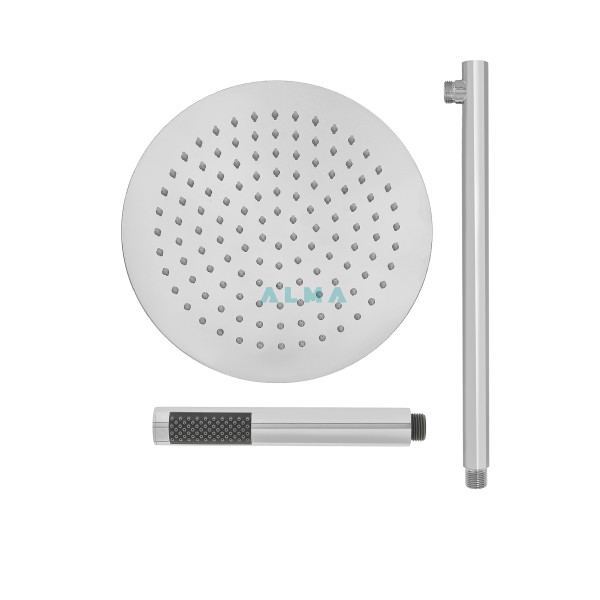 Sakari Встраиваемый душевой комплект со смесителем 2 режима TVZ-0891 Хром