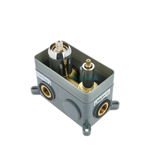 Sakari Встраиваемый душевой комплект со смесителем 2 режима  TVZ-0891 Хром