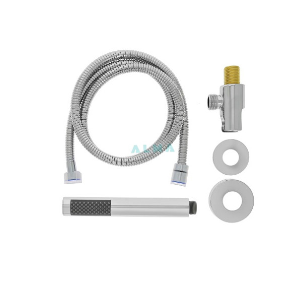 Sakari Встраиваемый душевой комплект со смесителем 2 режима TVZ-0891 Хром