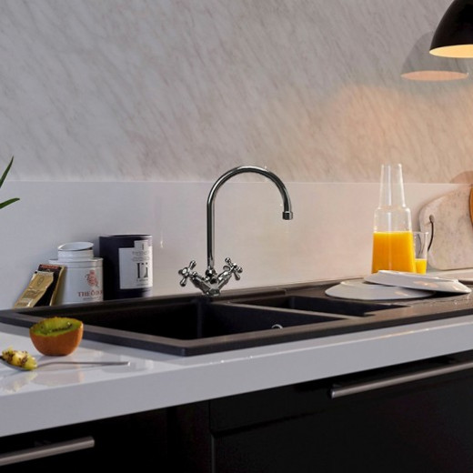 Смеситель для кухни Paini Monaco 08CR570BLMKM