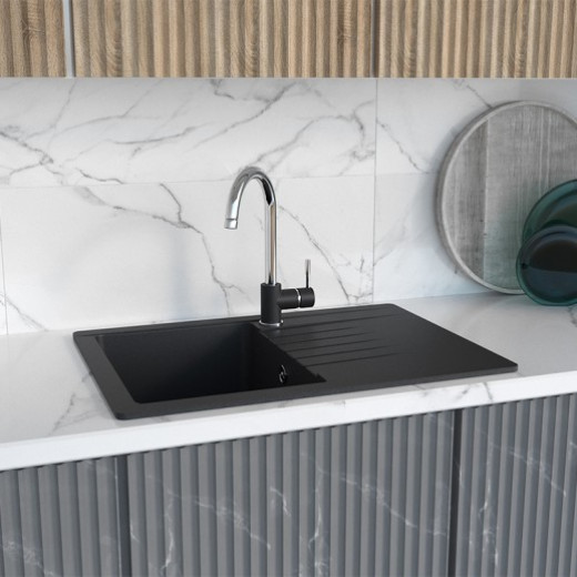 Смеситель для кухни Paini Cox выдвижной излив 78CR576LMKM