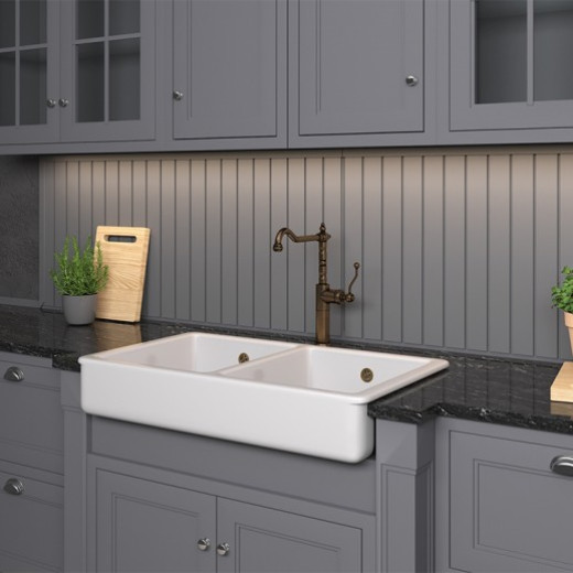 Смеситель для кухни Paini Duomo высокий, старая бронза 88F3572LL2SKM