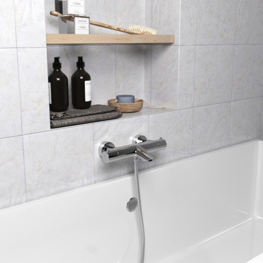 Смеситель для ванны Paini Cox без аксессура с термостатом 78CR111TH