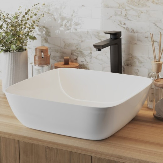 Смеситель для раковины Paini Nove без донного клапана, высокий, черный 09YO205LL