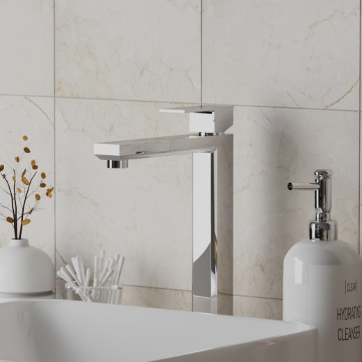 Смеситель для раковины Paini Grazia без донного клапана, высокий 21CR205LL