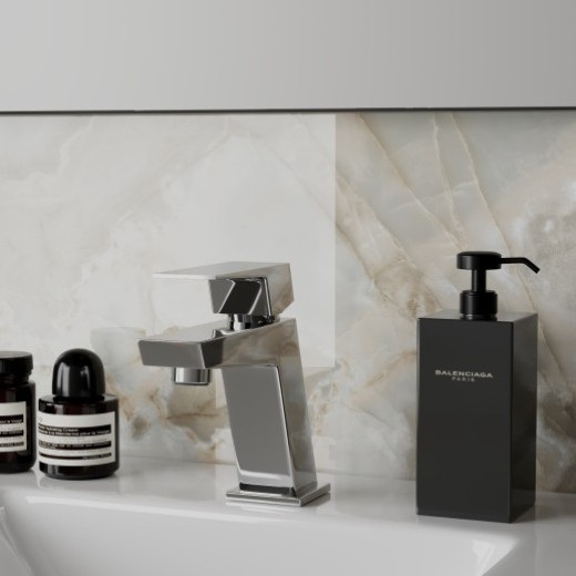 Смеситель для раковины Paini Torre без донного клапана 98CR205