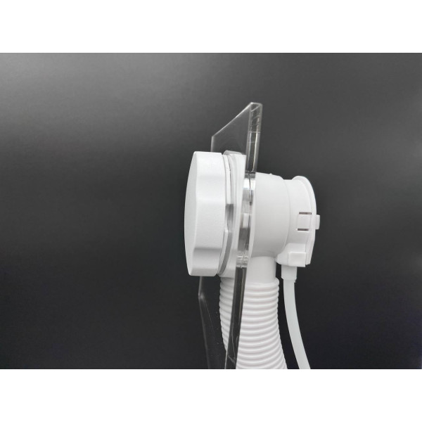 Слив перелив п/автомат Vega V55R 120см WHITE матовый эко