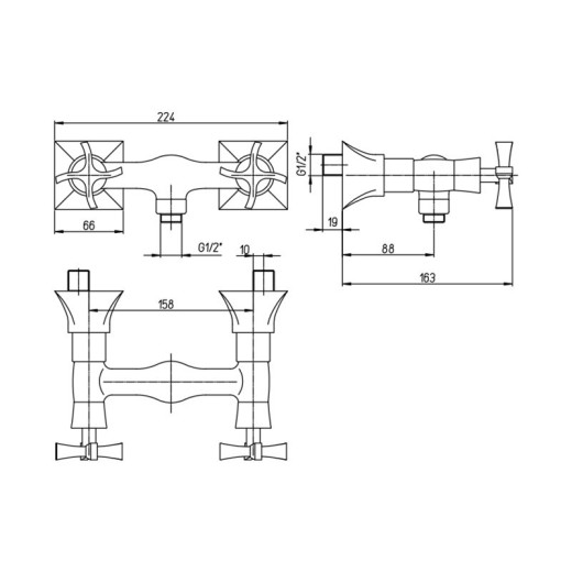 Смеситель для душа Paini Elix