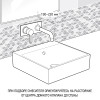 Смеситель для раковины Paini Pixel встраиваемый