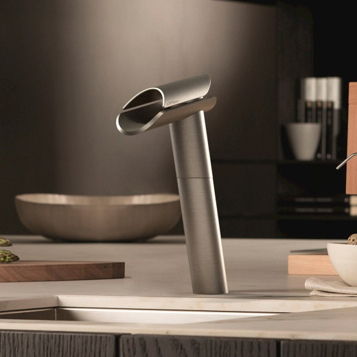 Смеситель для кухни Paini Morgana, никель