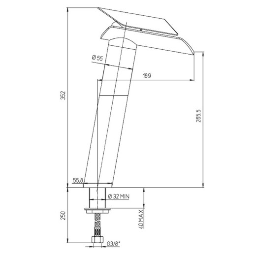 Смеситель для кухни Paini Morgana, никель