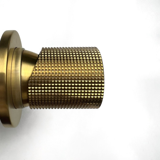 Смеситель для раковины Paini Cox Grip встраиваемый, матовое золото