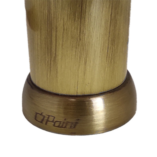 Смеситель для раковины Paini Duomo с донным клапаном высокий, старая бронза